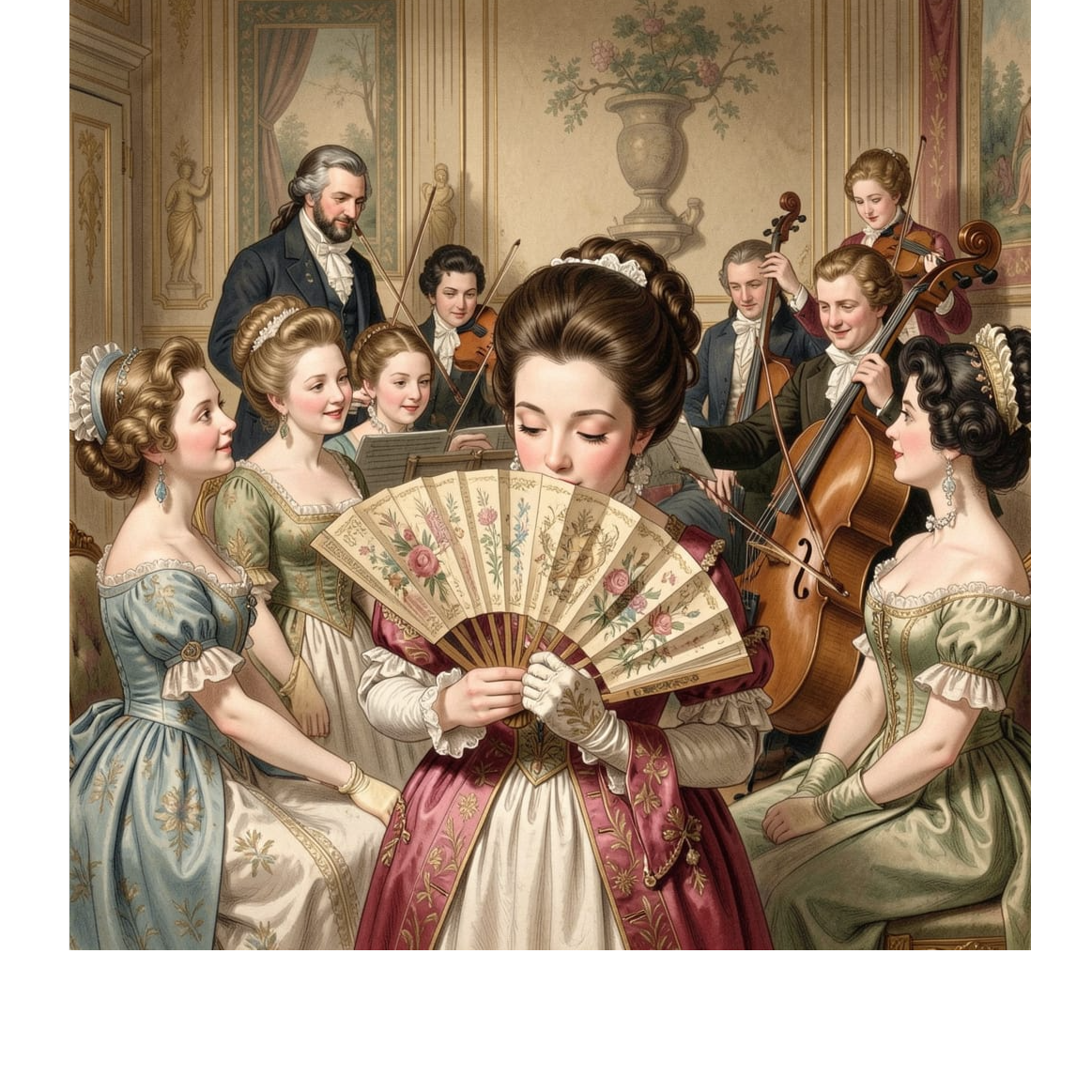 The Girl No One Saw at the Ball artwork