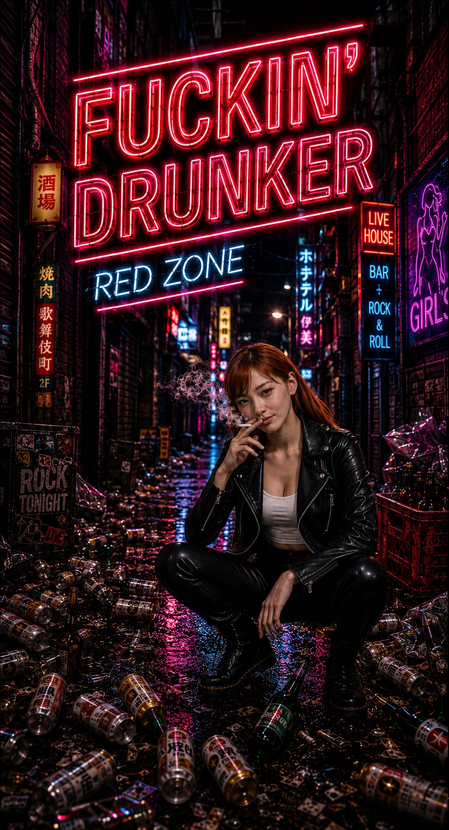 FUCKIN' DRUNKER artwork