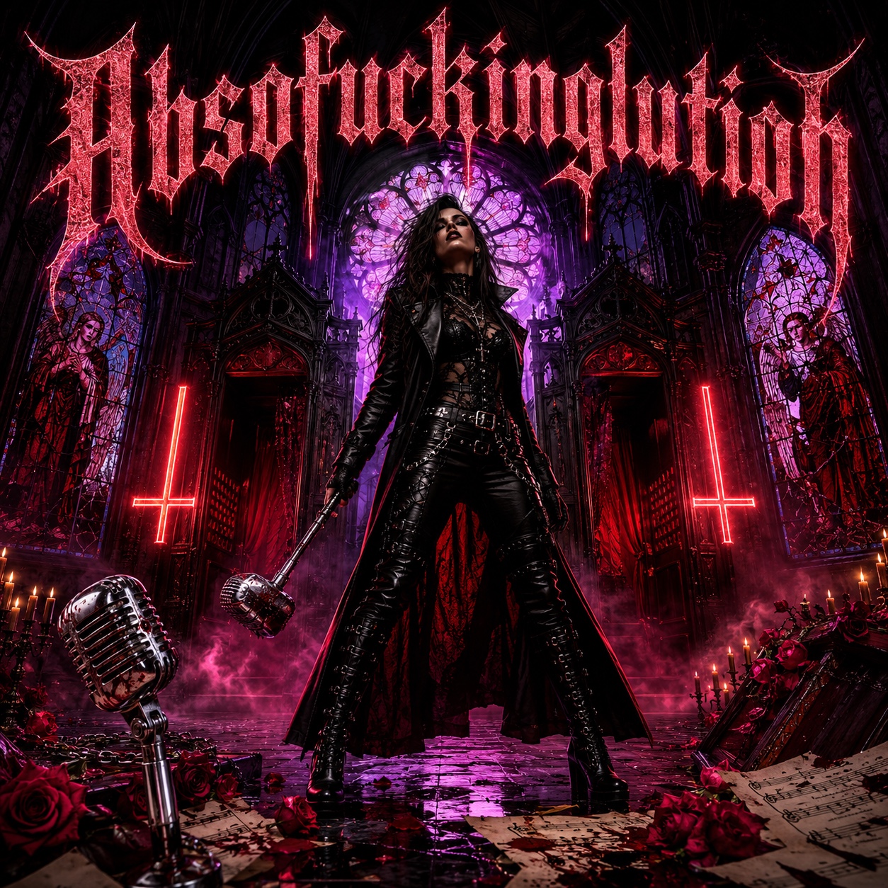 ABSOFUCKINGLUTION artwork