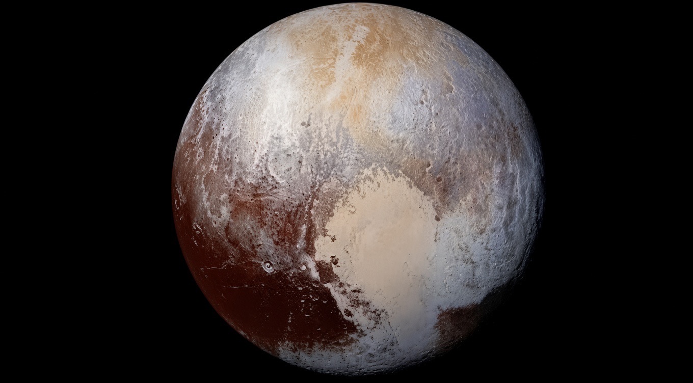 Pluto, Tombaugh’s Heartbeat artwork