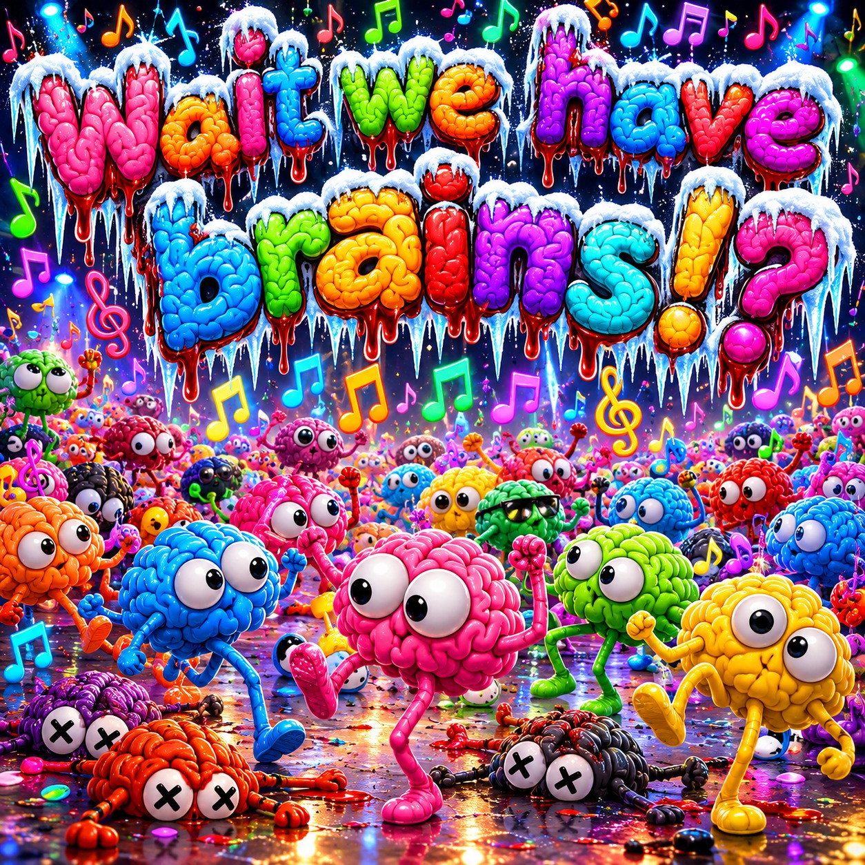 Wait we have brains!? artwork