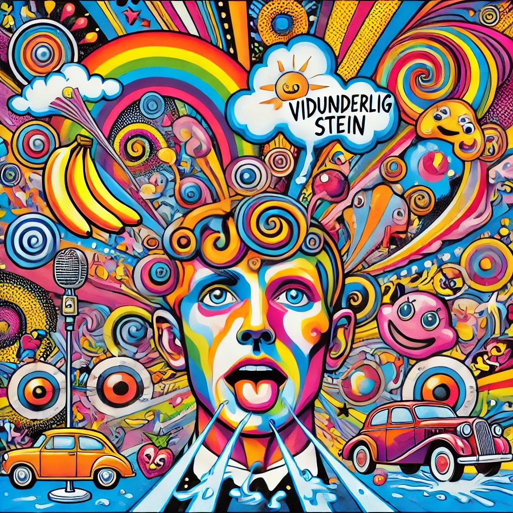 Vidunerlig stein artwork