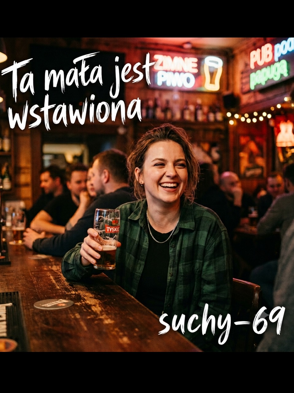Ta mała jest wstawiona artwork
