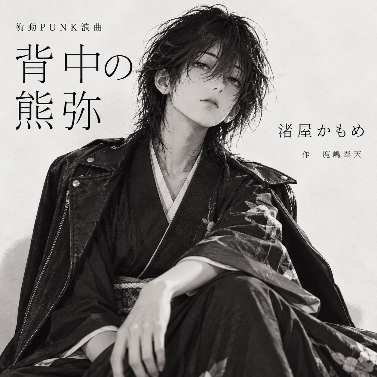 衝動PUNK浪曲『背中の熊弥』 artwork