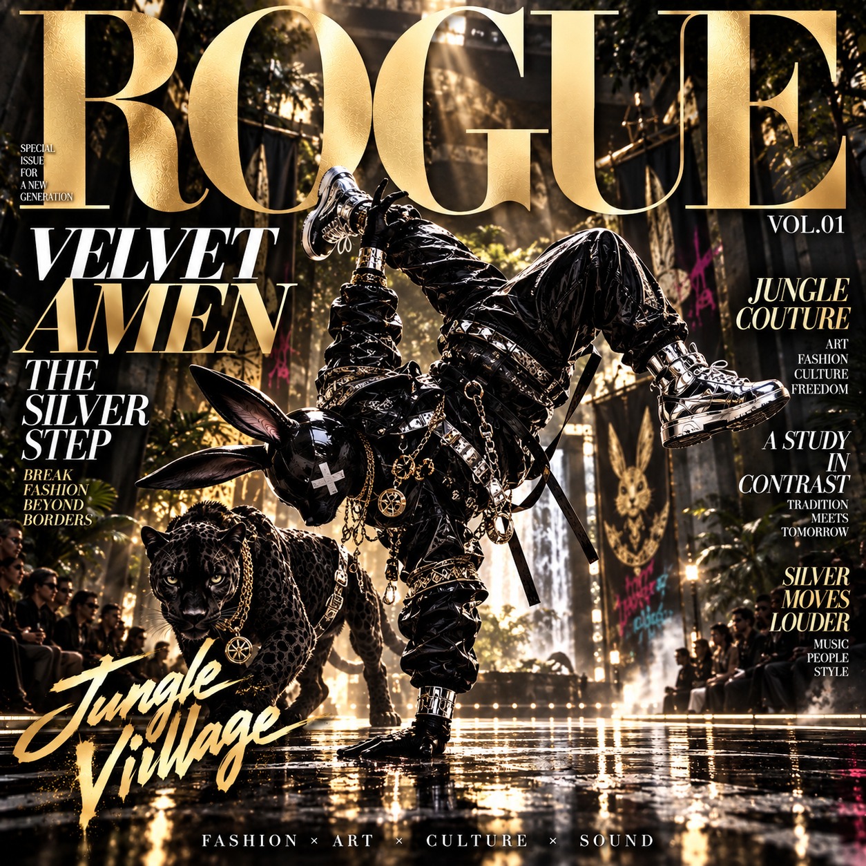 JUNGLE COUTURE - VELVET AMEN｜#おされさんめ from #じゃんぐる村 artwork
