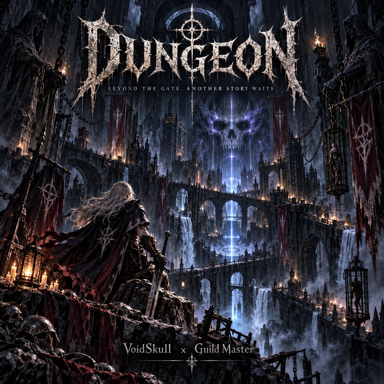 THE GATE KNOWS MY NAME // Guild Master × VoidSkull — DUNGEON REWORK artwork