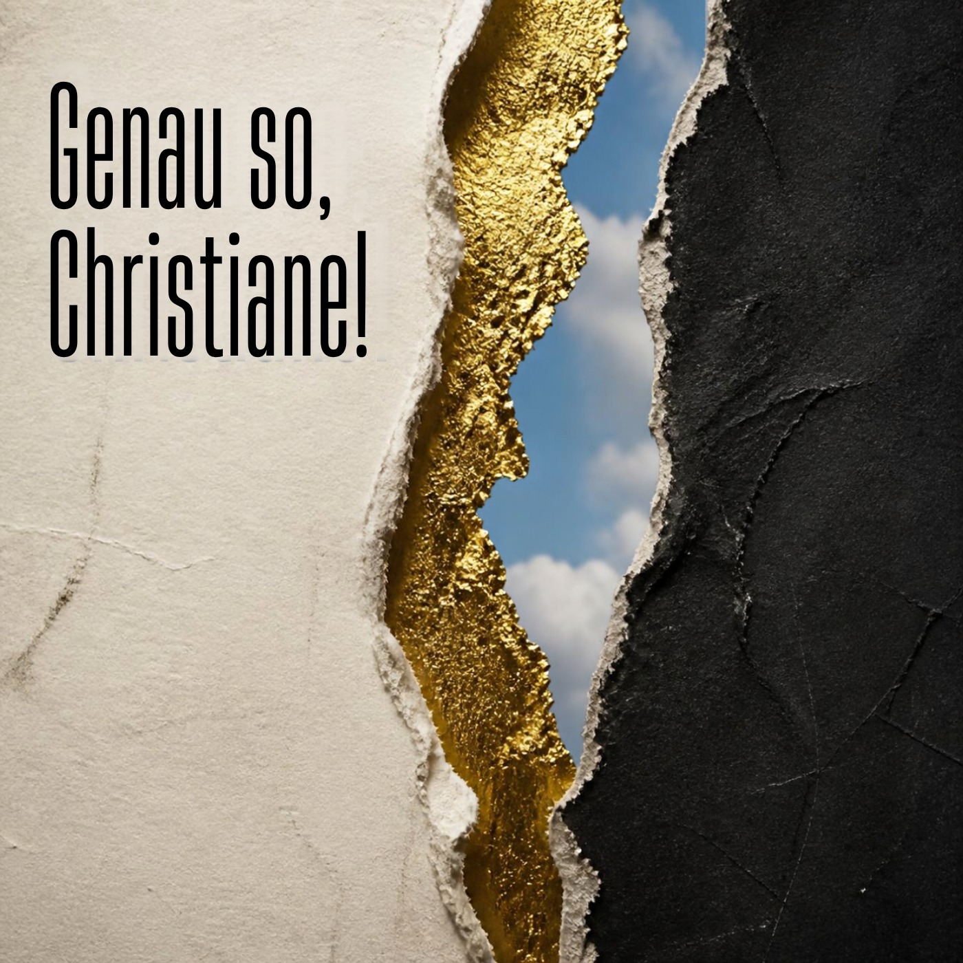 Genau so, Christiane artwork