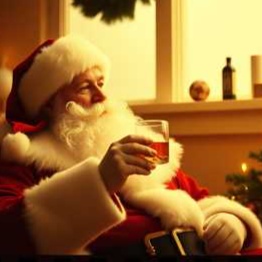 Even Santa gets drunk artwork