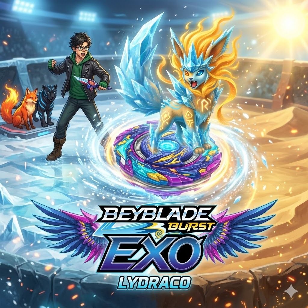 Pokemon X Beyblade (PokeBlade) artwork
