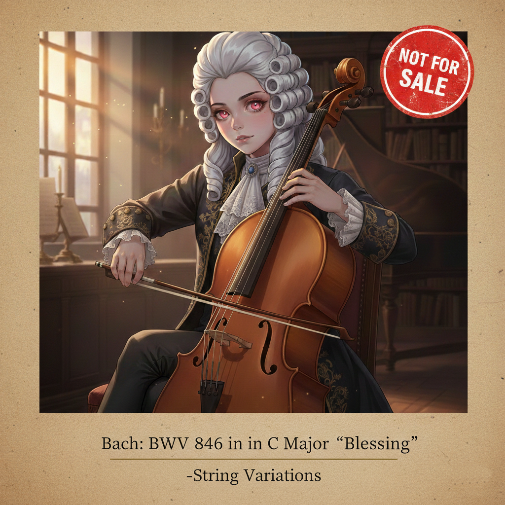 Bach: BWV 846 in C Major "Blessing" artwork