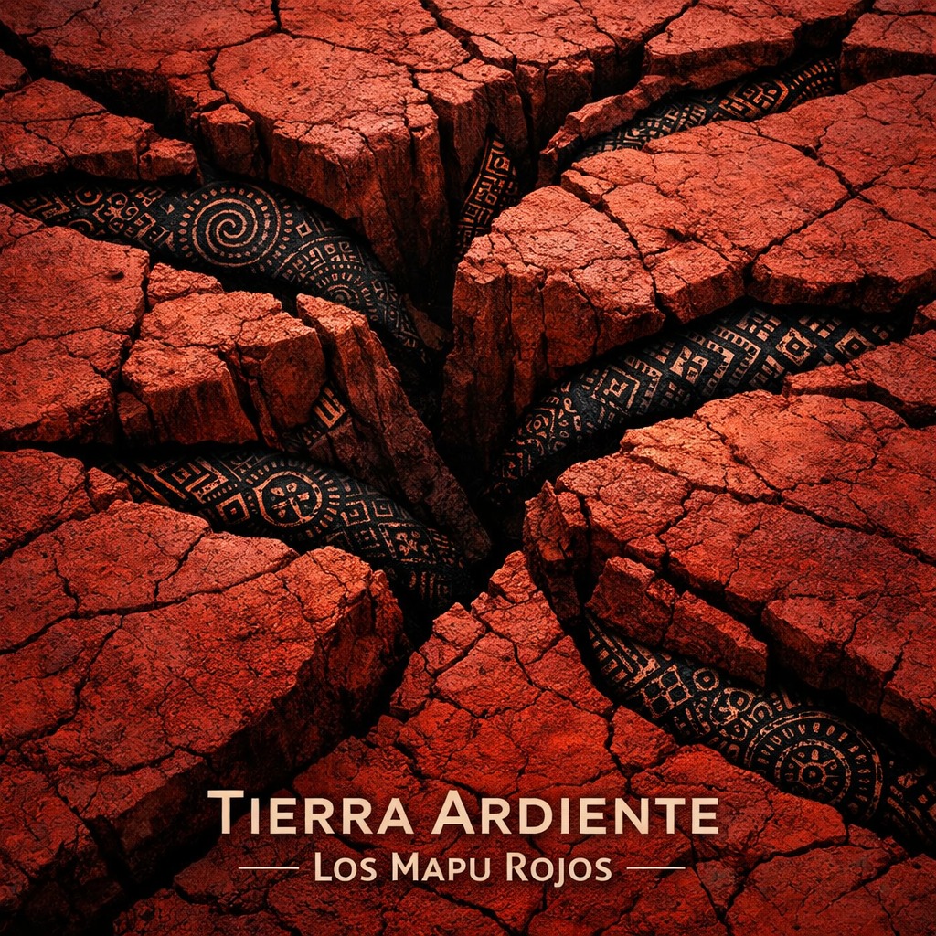 Image for ALBUM - La Tierra Ardiente - Los Mapu Rojos