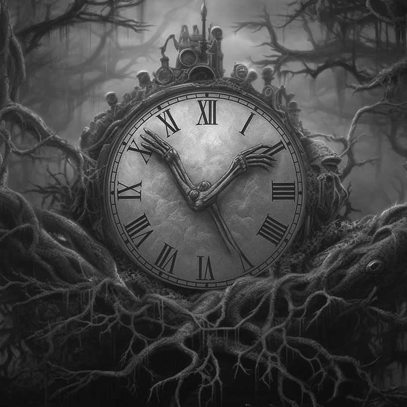 The Clock That Stopped at the Confession artwork