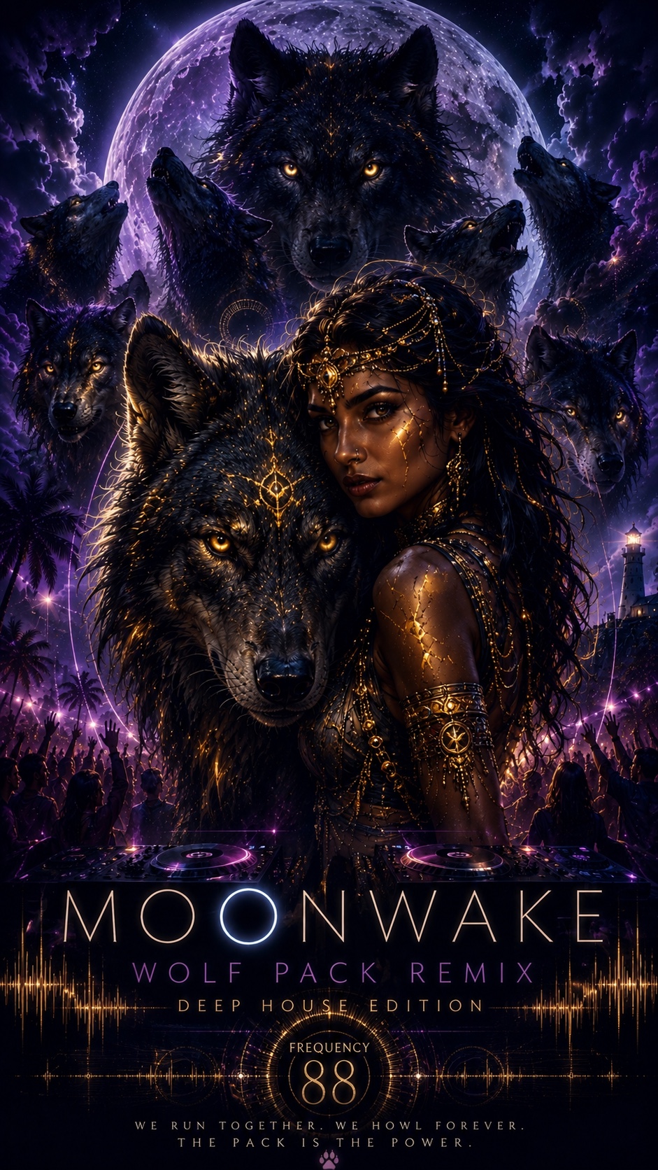 Moonwake (modern 88 Wolf Pack Remix) artwork