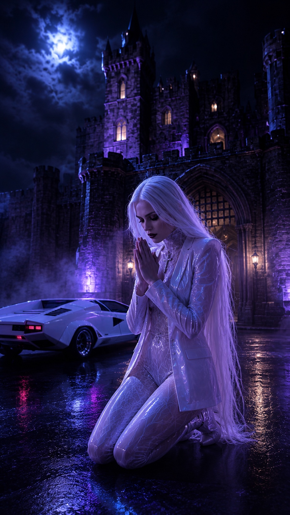 静かな祈りの夜 / Silent Prayer of the Night Queen artwork