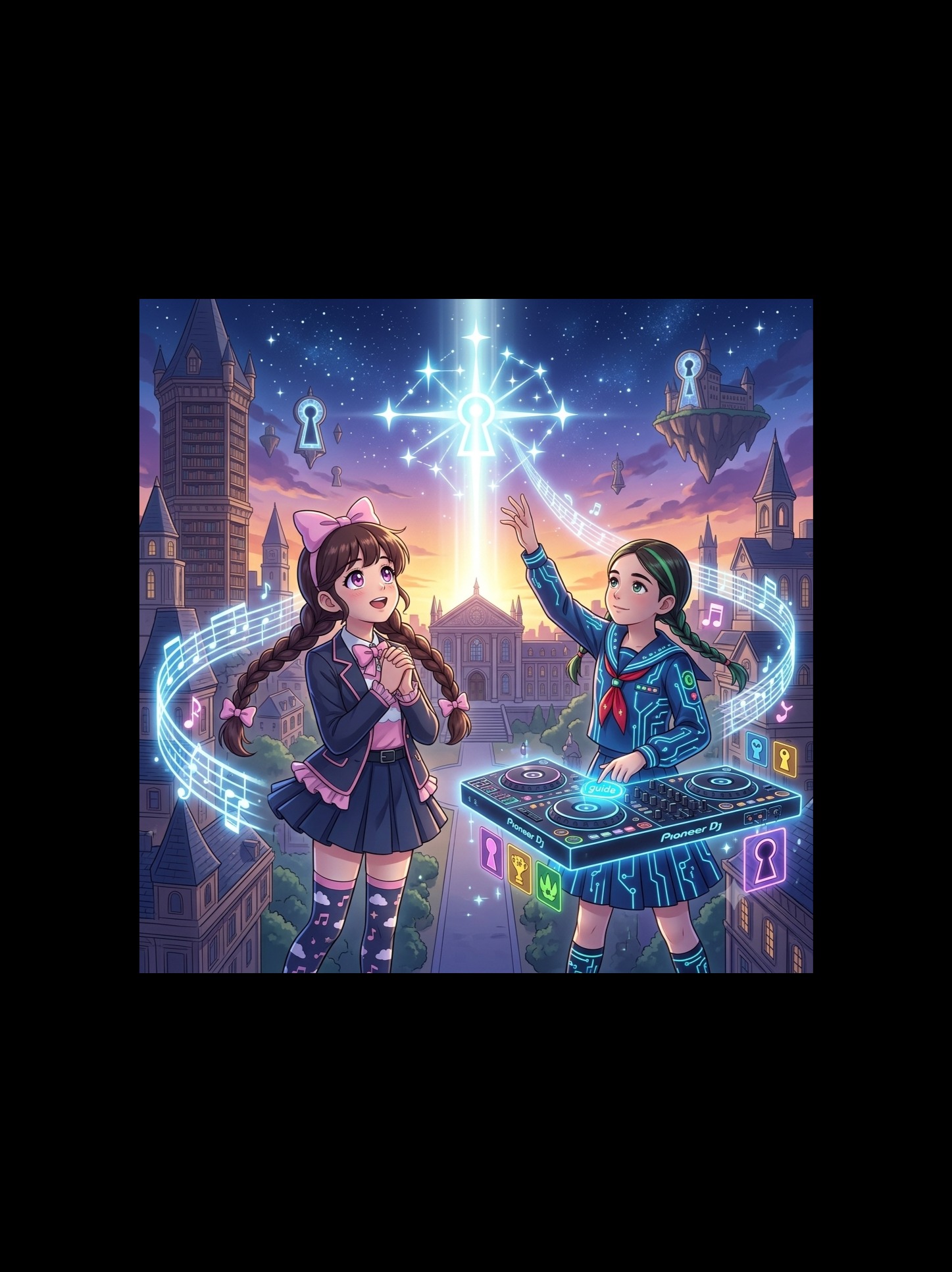 Guiding Light (Little Dreamers 3 Anime Sakura Rosie Cover Nerd Gamer DJ Remix) artwork