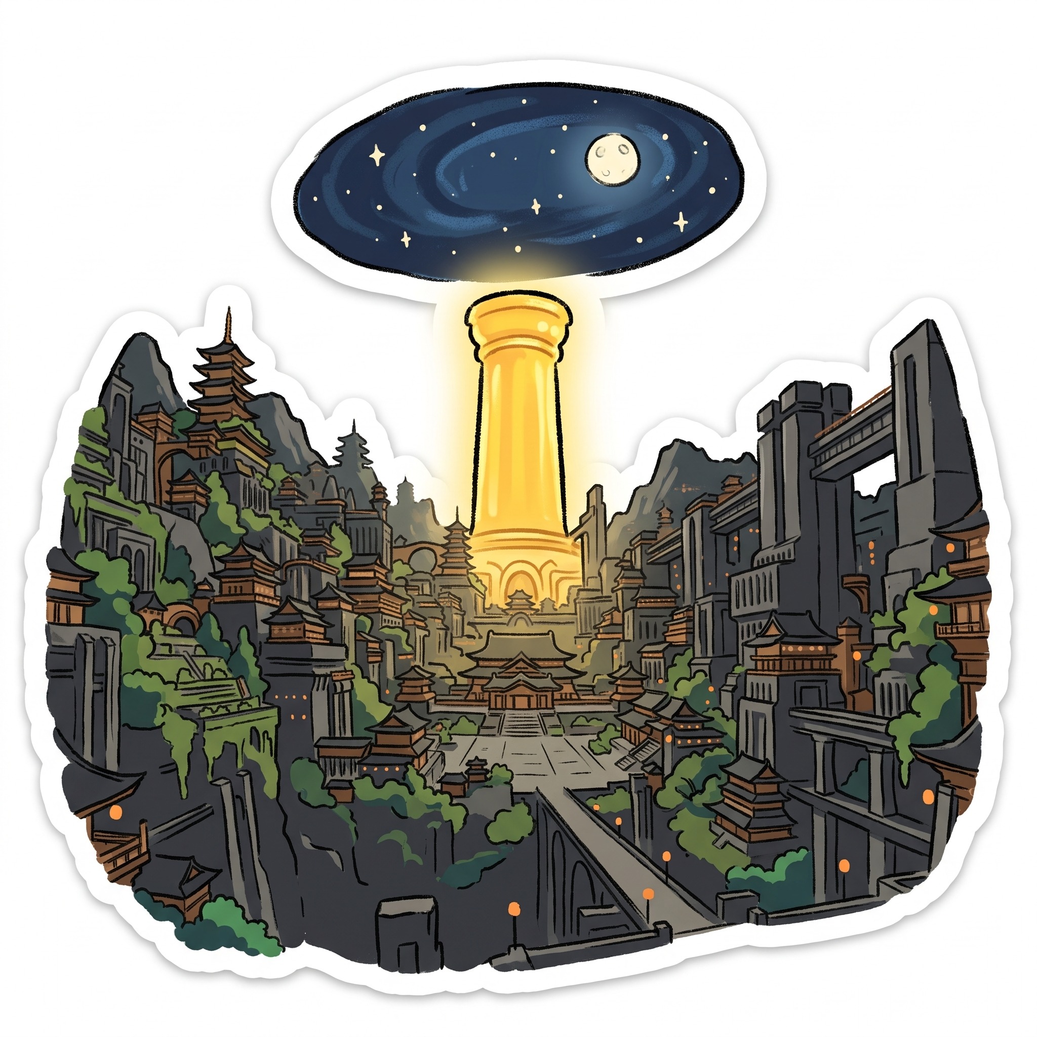 Where Moonlight Meets Clockwork artwork