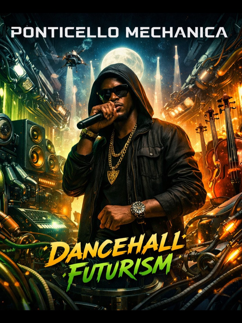 Ponticello Mechanica  Dancehall Futurism. artwork