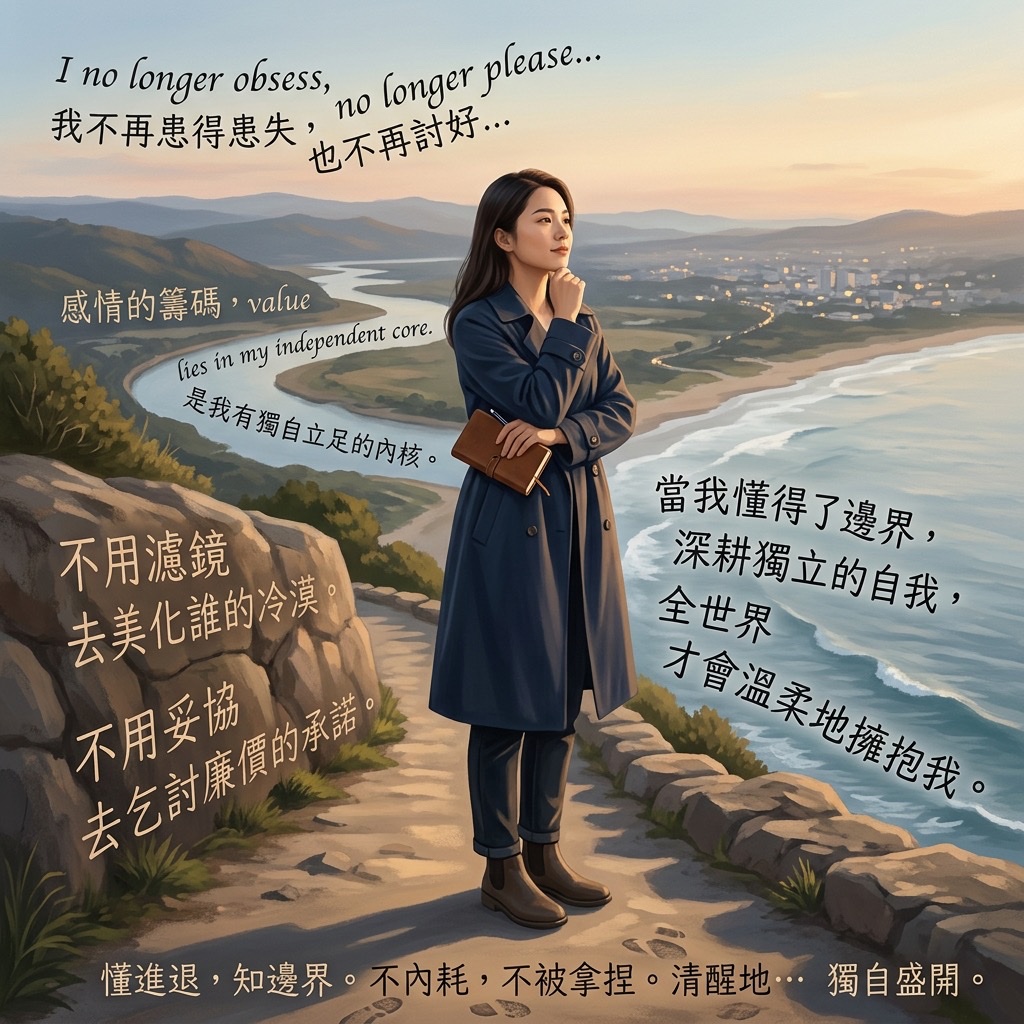 清醒地獨自盛開 artwork