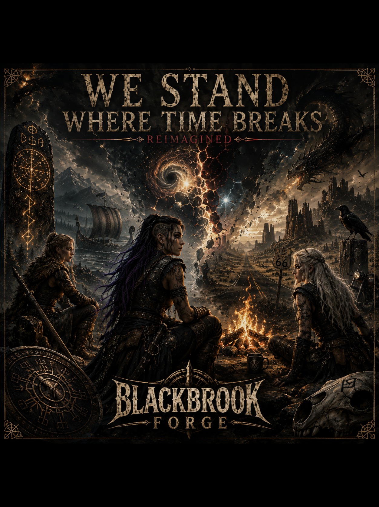We Stand Where Time Breaks