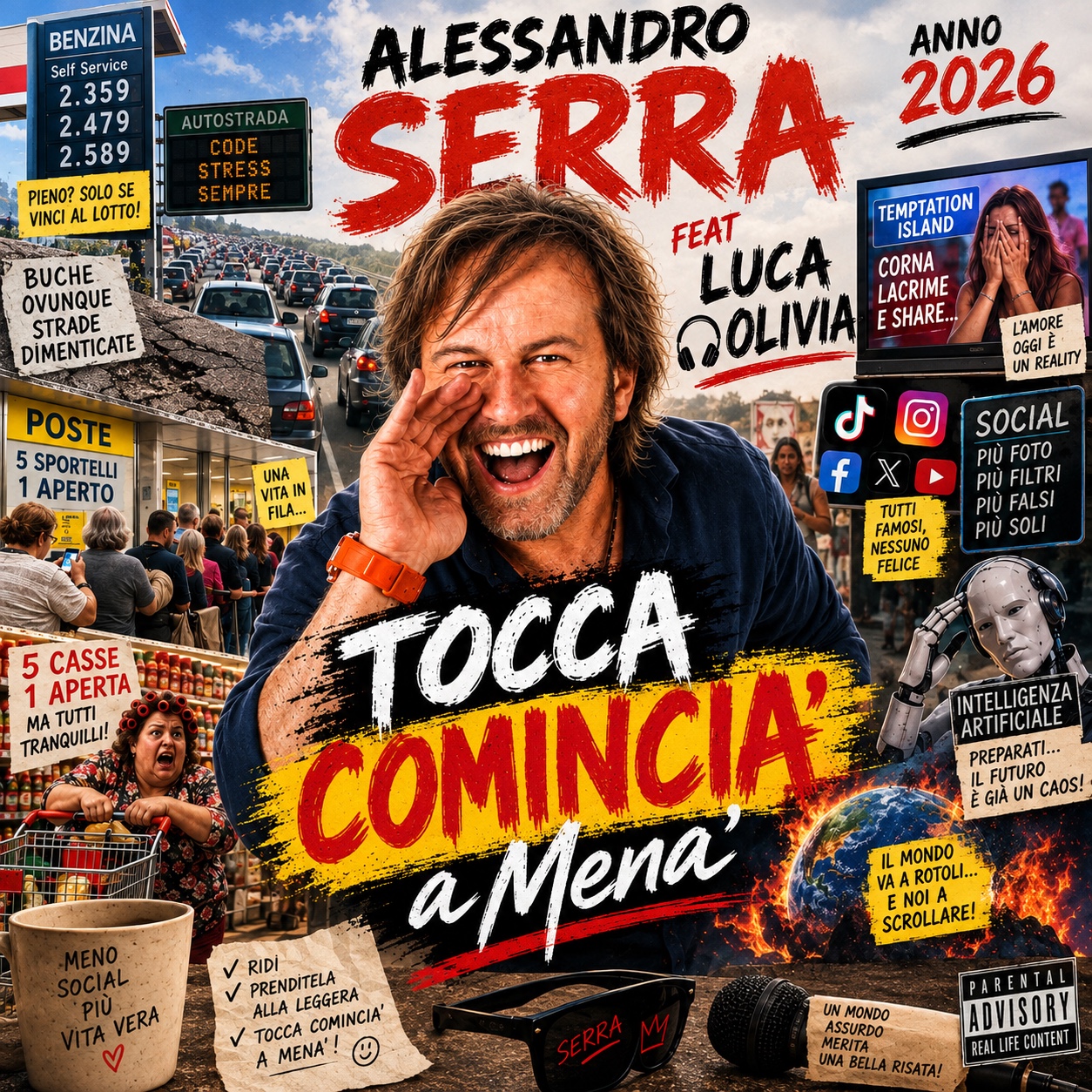 Copertina della canzone Tocca comincià a menà
