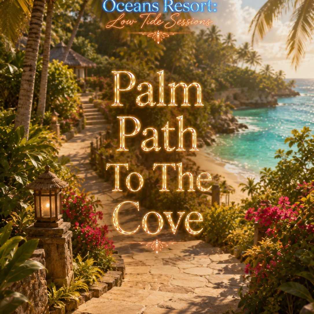 Palm Path to the Cove artwork