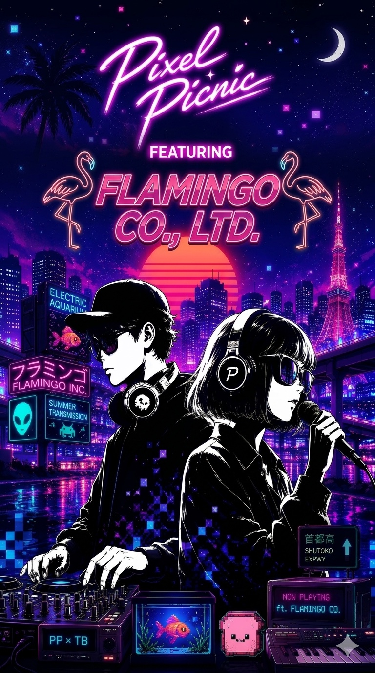 「全国まったり週間 」Pixel Picnic feat. Flamingo Corp. artwork