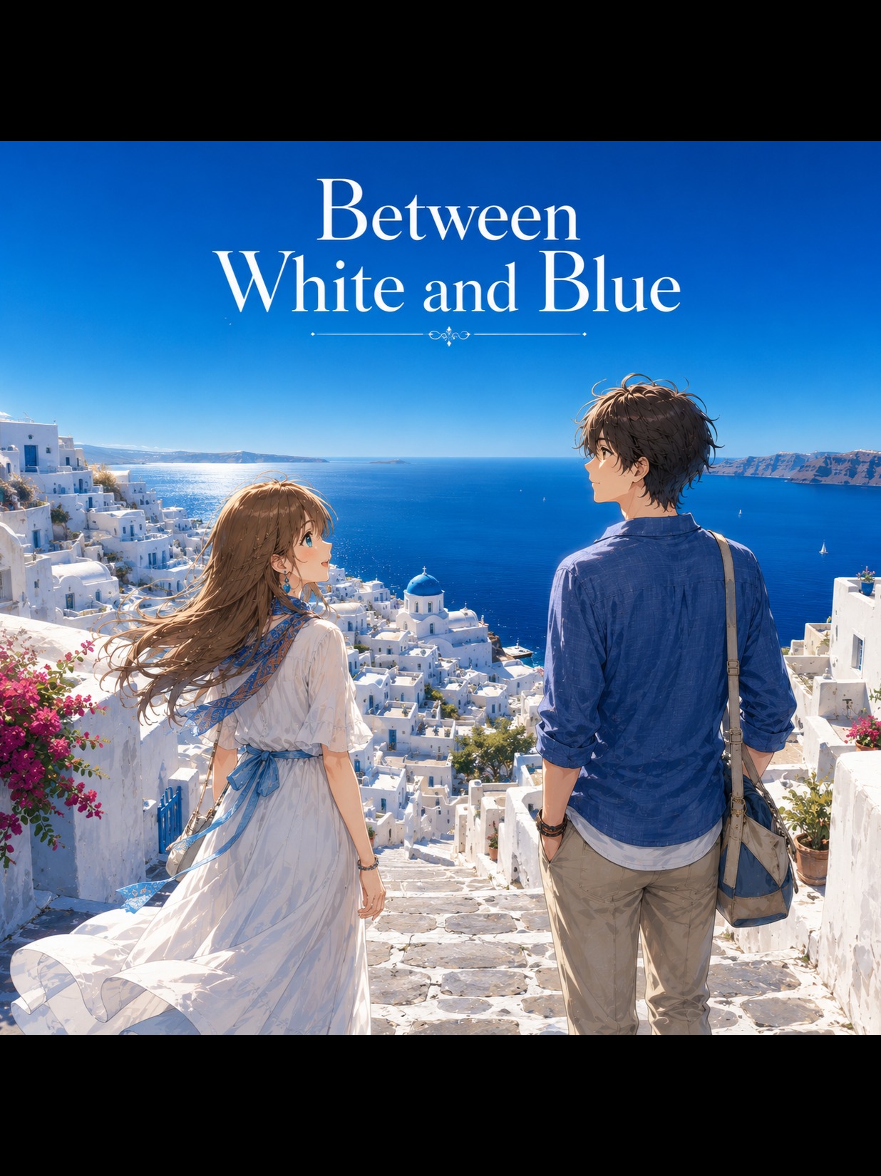 Between White and Blue