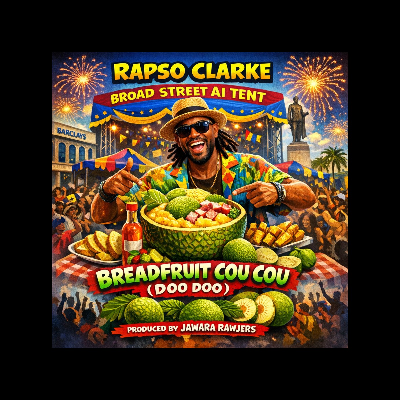 “Breadfruit Cou Cou (Doo Doo)” Rapso Clarke artwork
