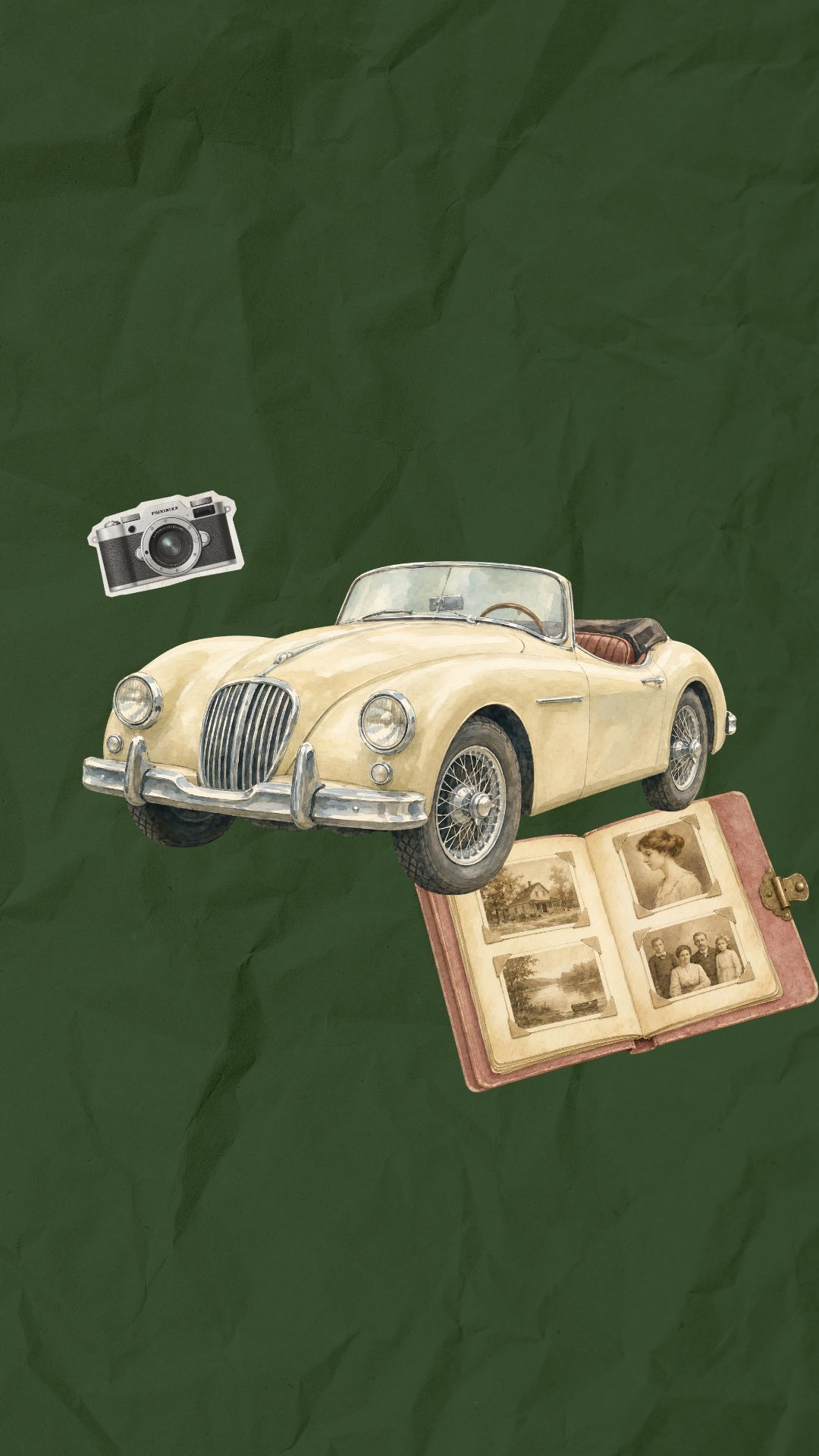 Let's travel artwork