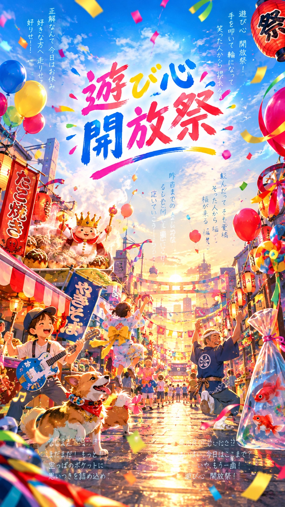 #遊び心 開放祭 artwork