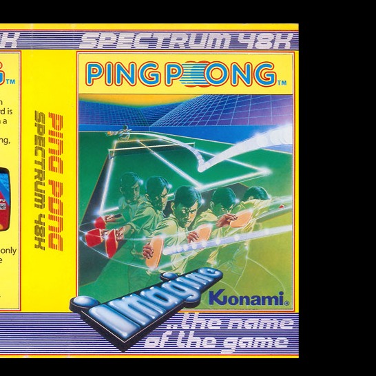 Konami's Ping Pong TV Broadcast Edition (ZX Spectrum game music cover) artwork