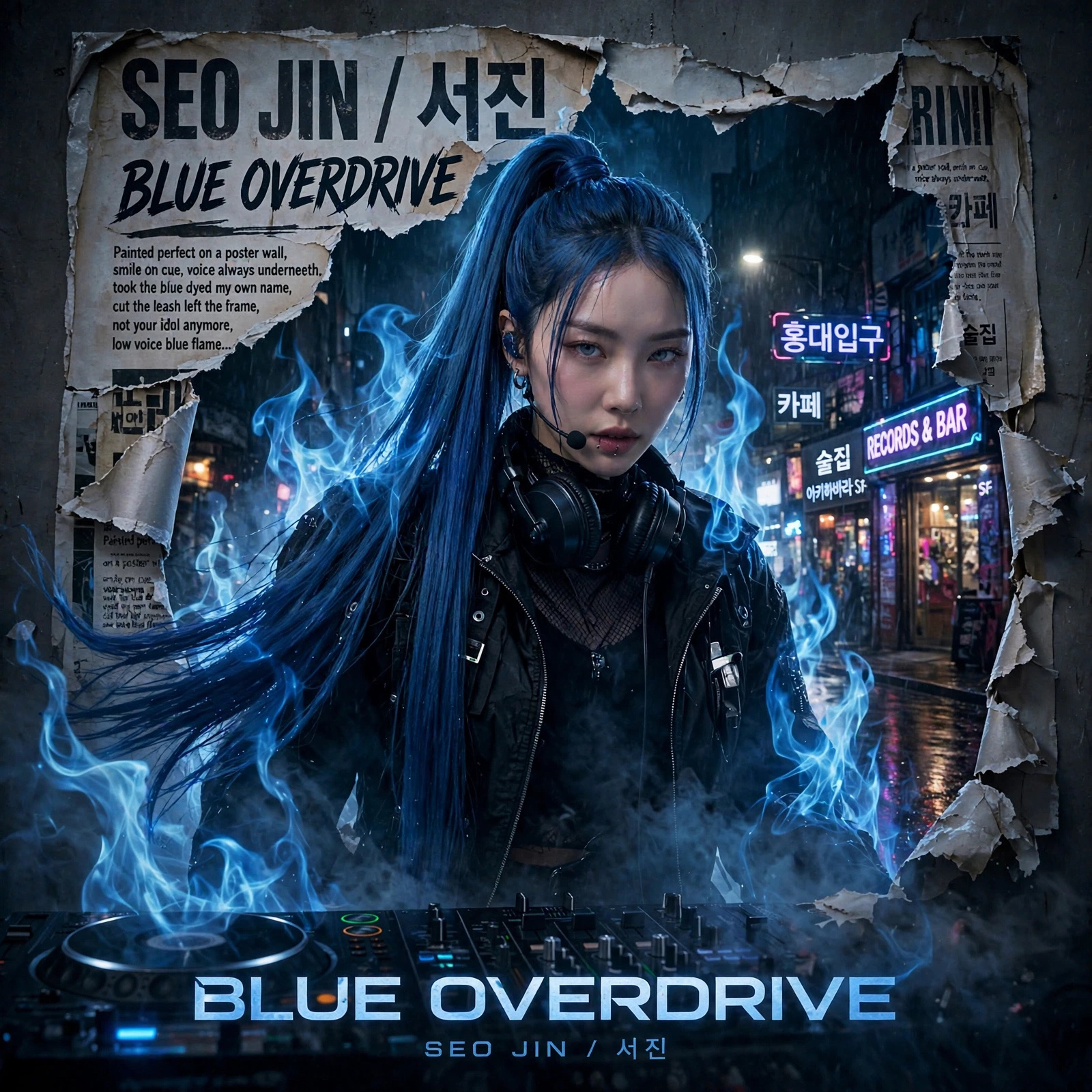 Blue Overdrive - Seo Jin / 서진 💙 artwork