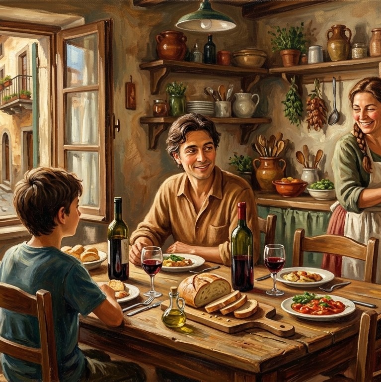 Sotto il Sole. Italian Chanson + artwork