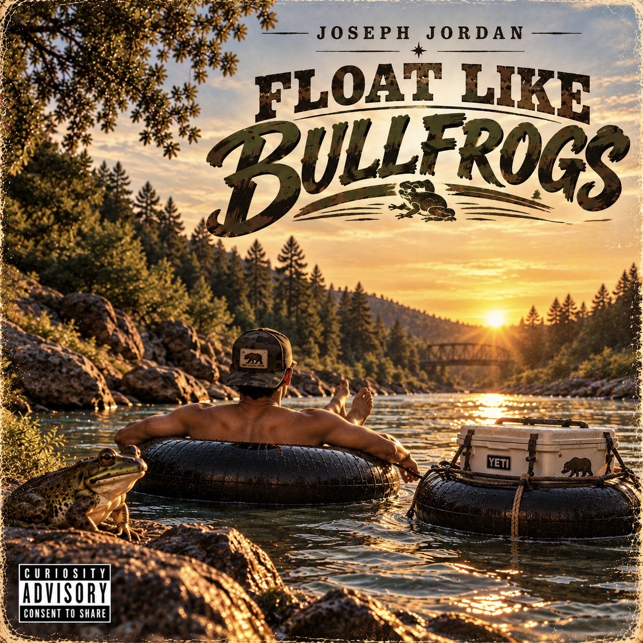 FLOAT LIKE BULLFROGS artwork