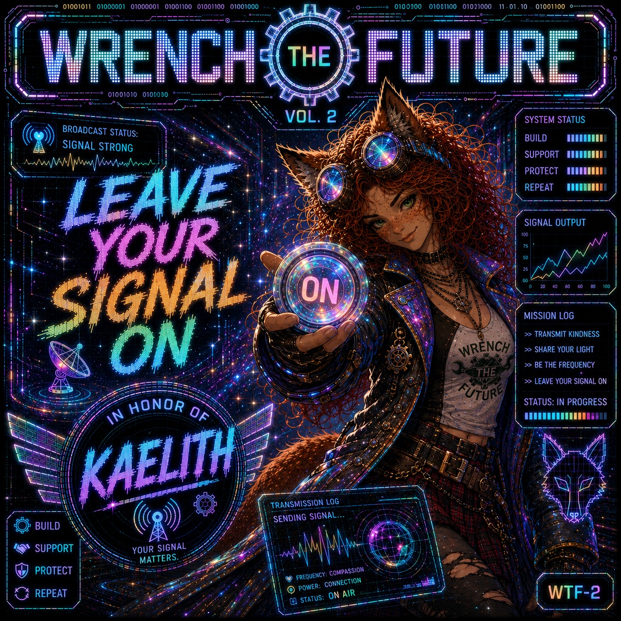 5. Leave Your Signal On - Kaelith artwork