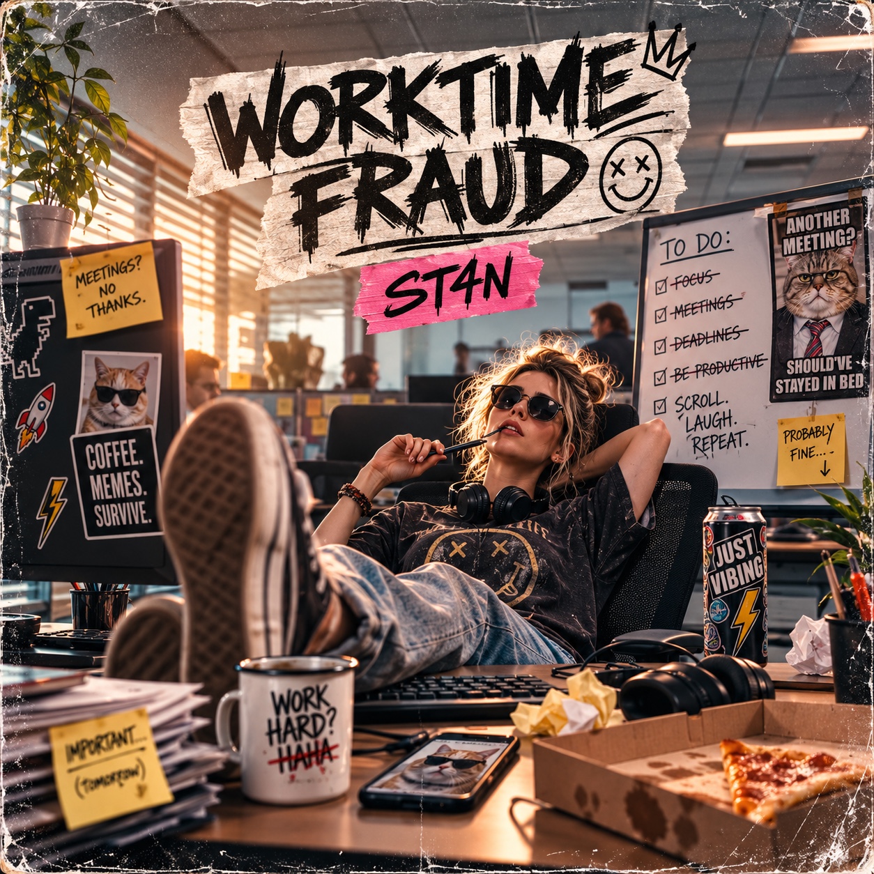 Worktime fraud artwork