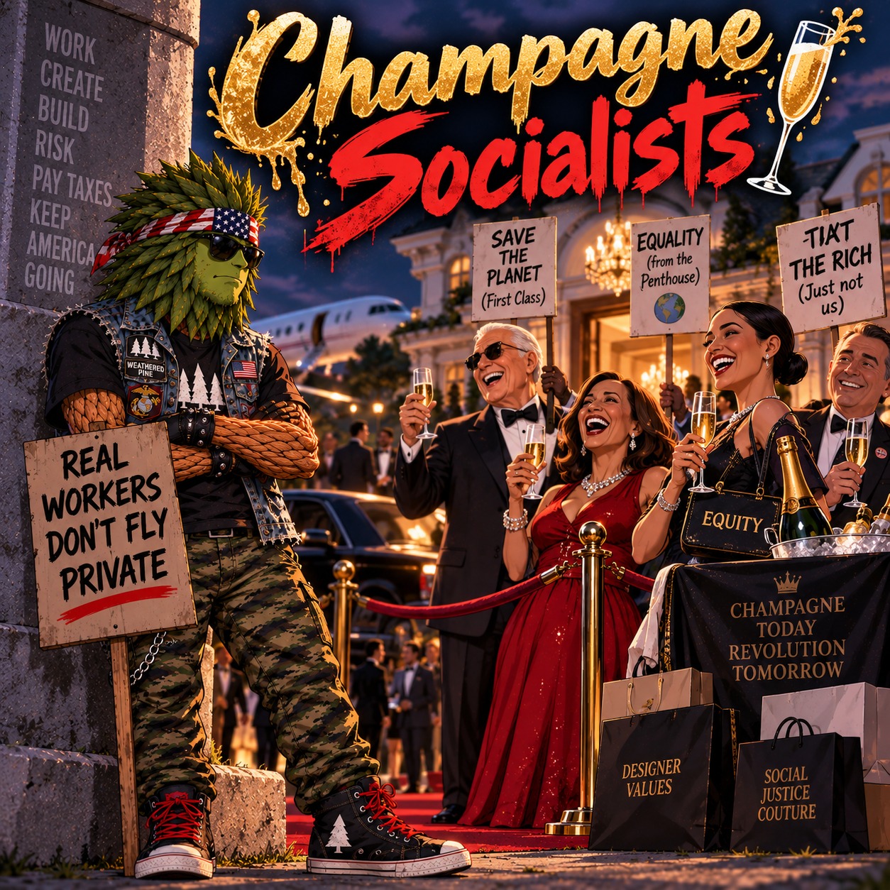 Champagne Socialists artwork