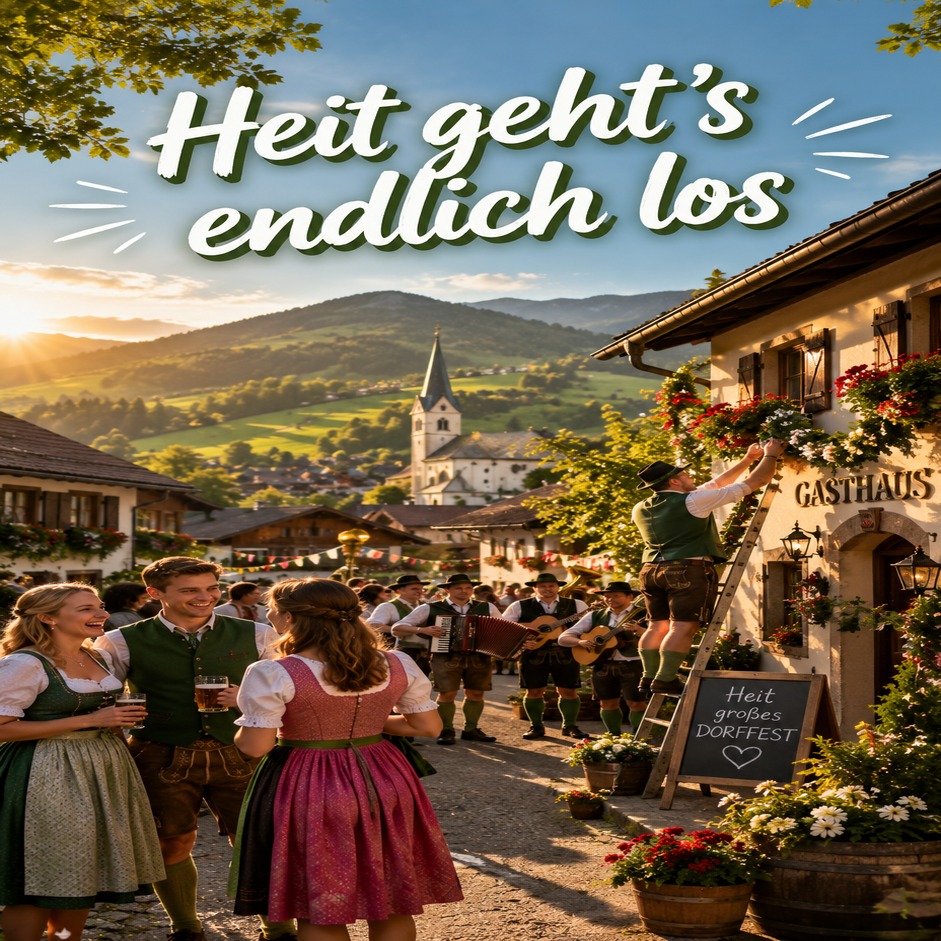 Heit geht's endlich los artwork