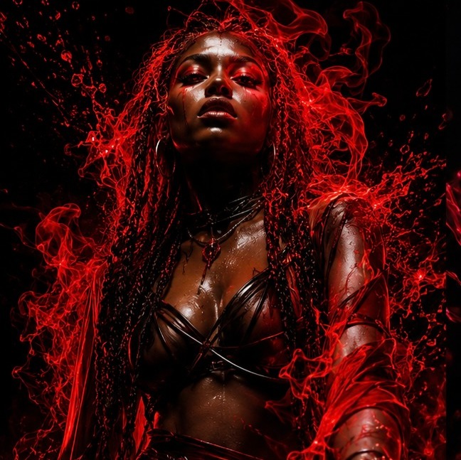 Loose in Red artwork