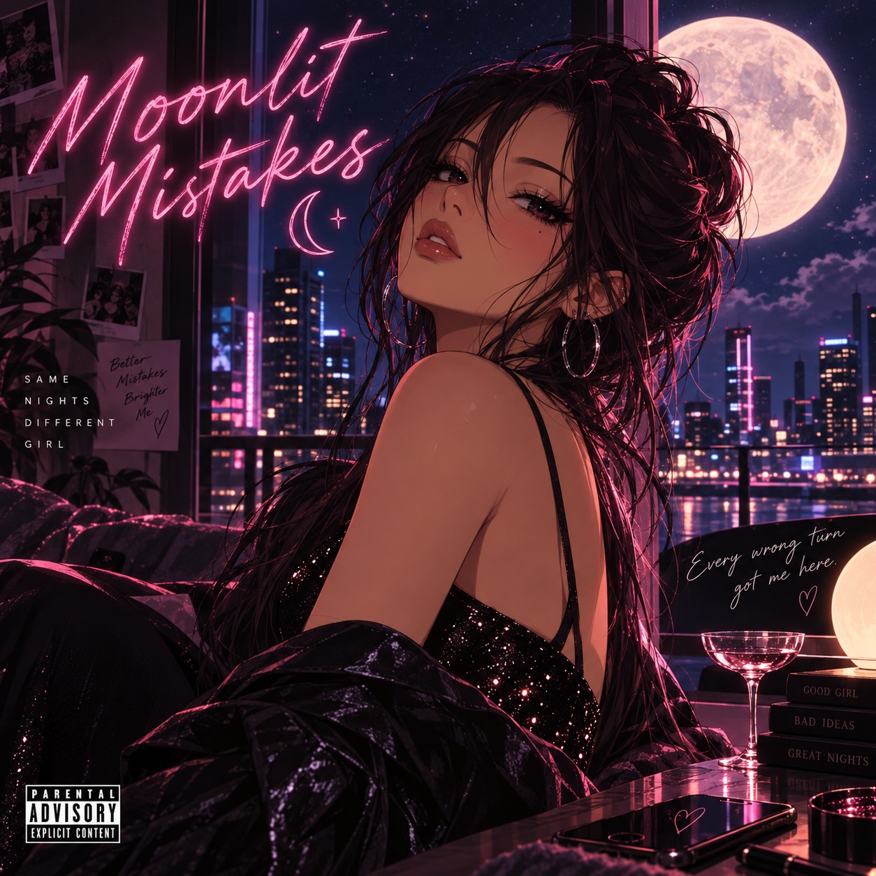 MOONLIT MISTAKES artwork