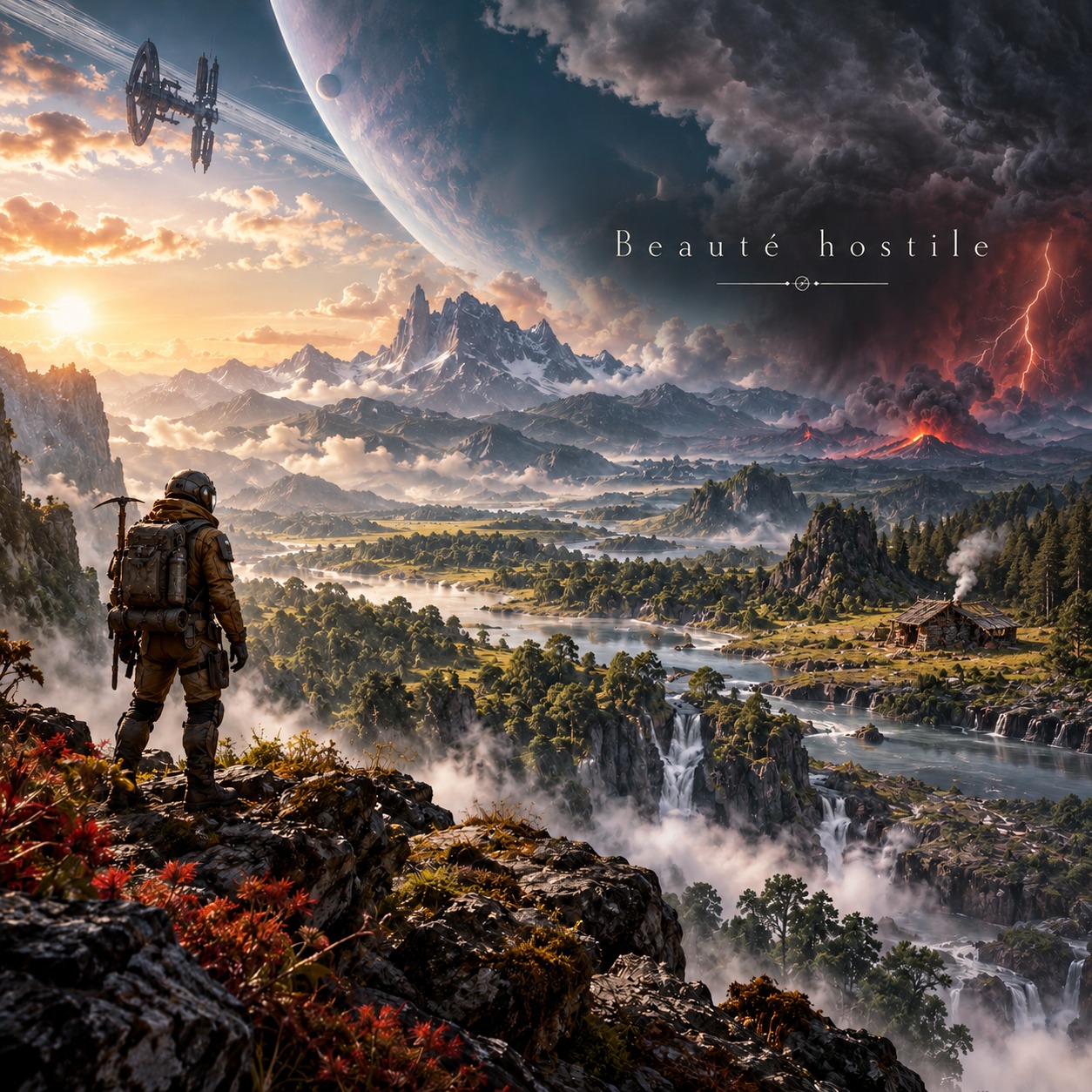 Hostile beauty artwork
