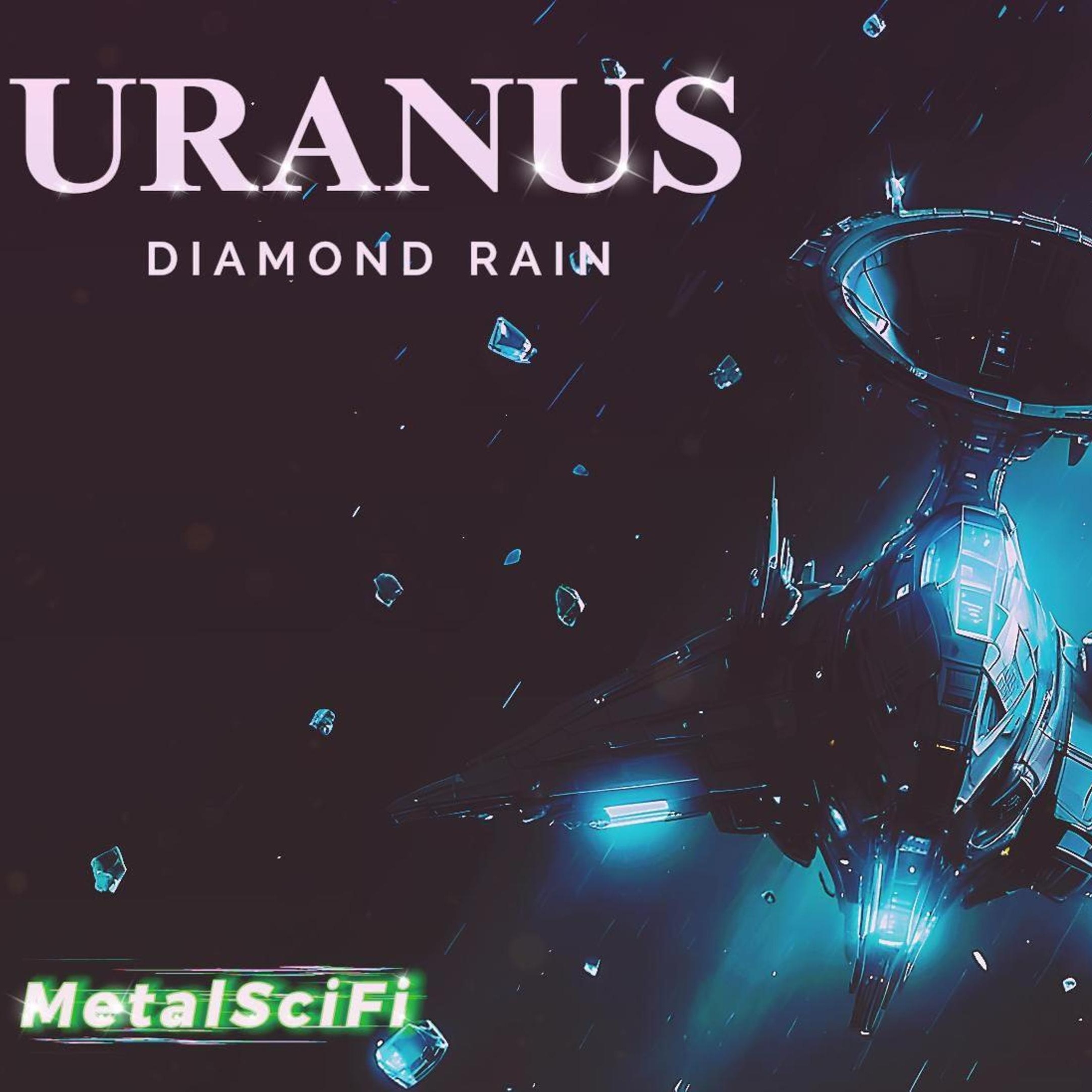 MetalSciFi: Uranus Diamond Rain artwork