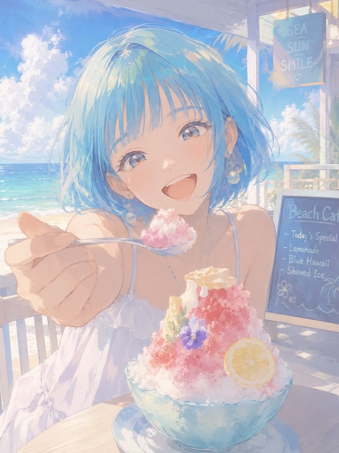 ❄︎夏氷、溶けないまま〜Unmelted Summer〜❄︎ artwork