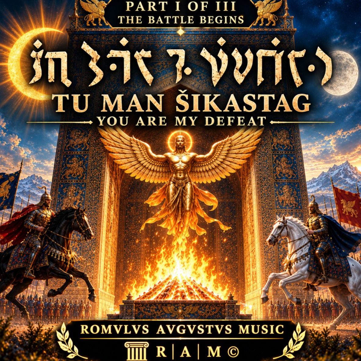 🦁Tu Man Šikastag⚔️You Are My Defeat🔥(Part 1 of 3: The Battle Begins)☀️ artwork