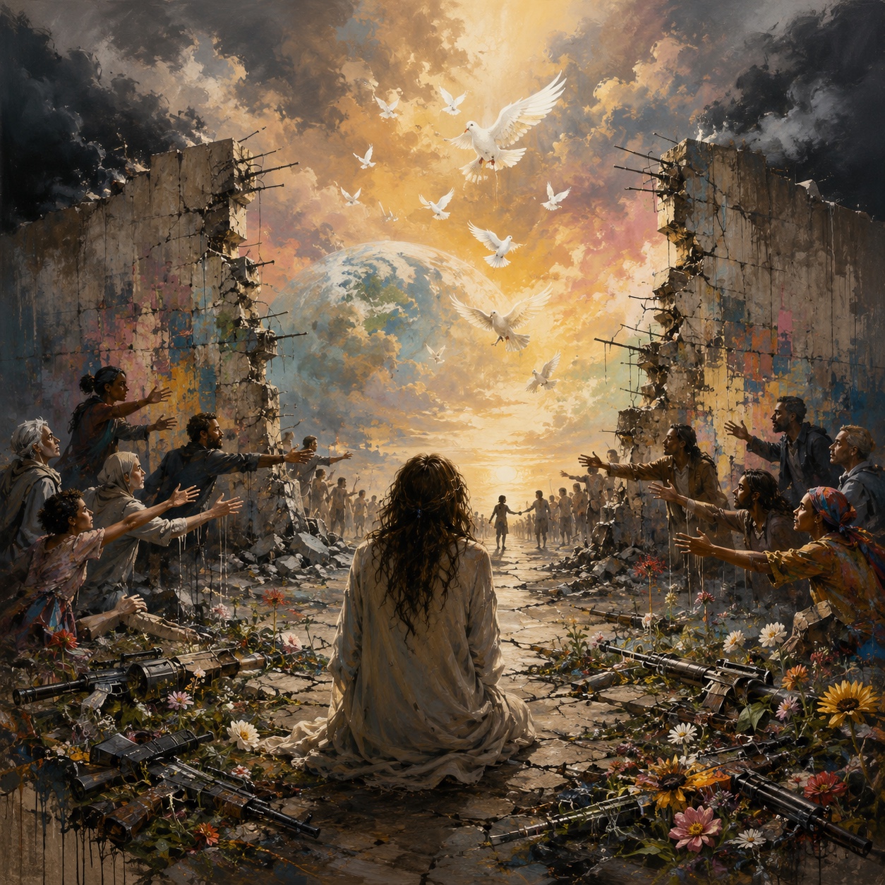 No More Blood in Freedom’s Name artwork