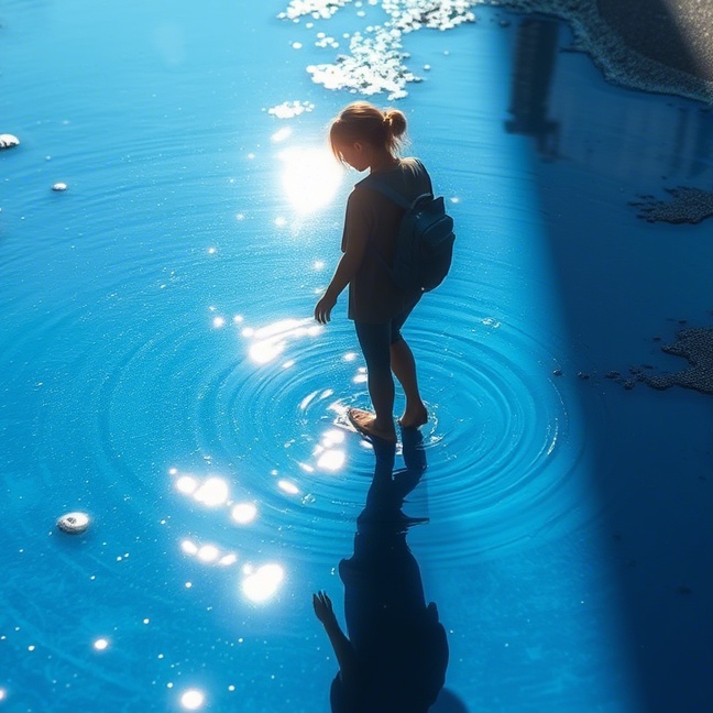 Image for Blue puddles