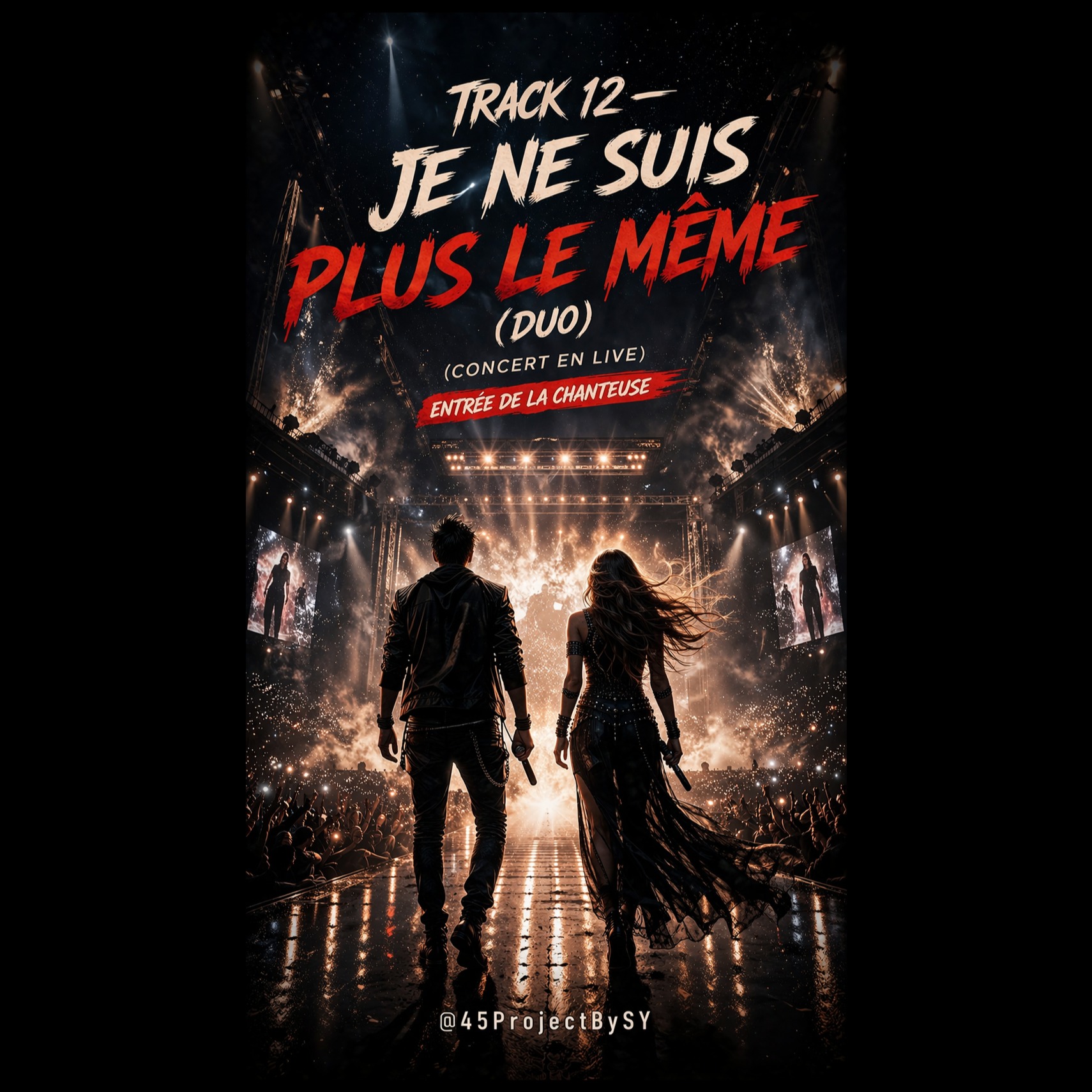Track 12 — “ONT N’EST PLUS LES MÊMES” LIVE artwork