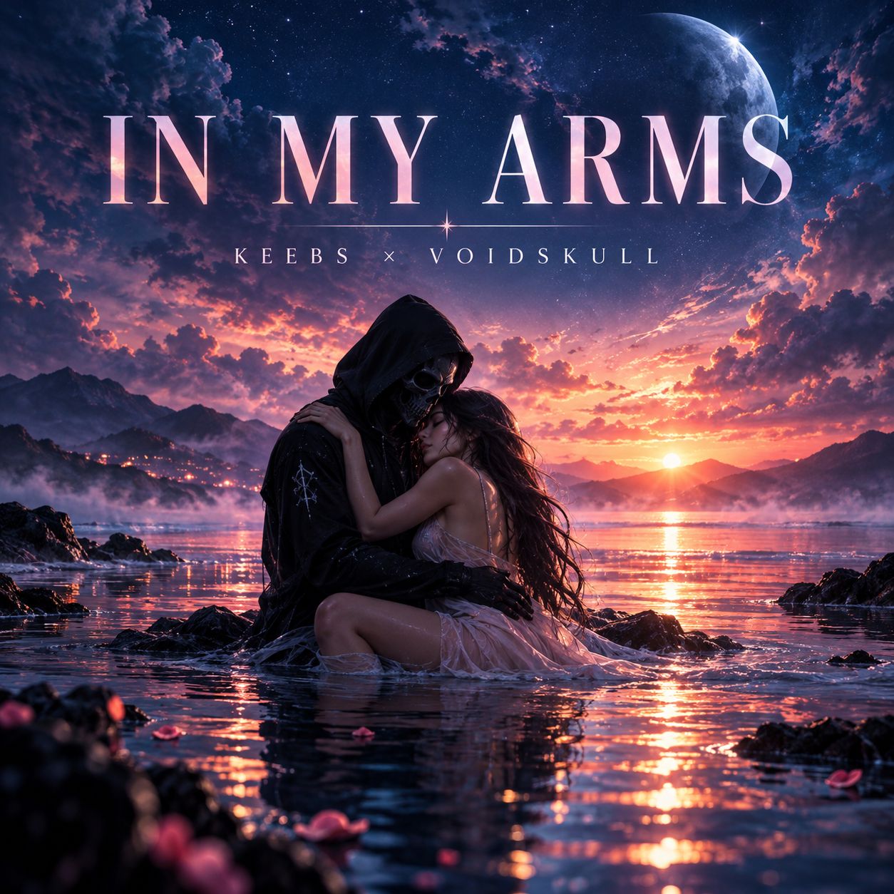 IN MY ARMS // Keebs × VoidSkull artwork