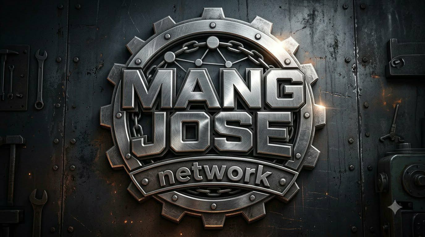 Mang Jose Network metal artwork