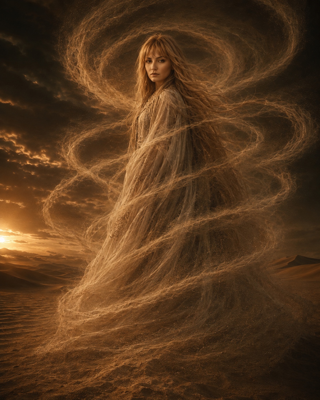 Die Frau in den Dünen — Sandpuls artwork